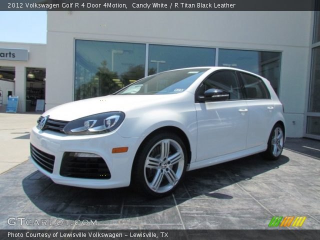 2012 Volkswagen Golf R 4 Door 4Motion in Candy White