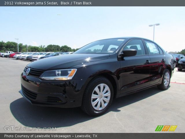 2012 Volkswagen Jetta S Sedan in Black