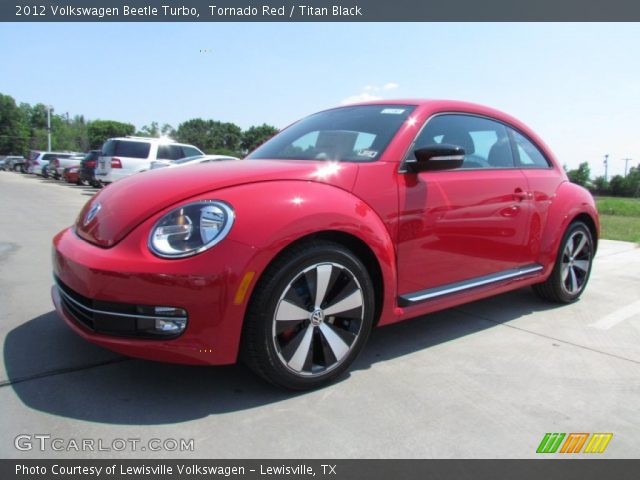 2012 Volkswagen Beetle Turbo in Tornado Red