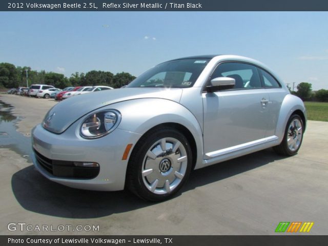 2012 Volkswagen Beetle 2.5L in Reflex Silver Metallic