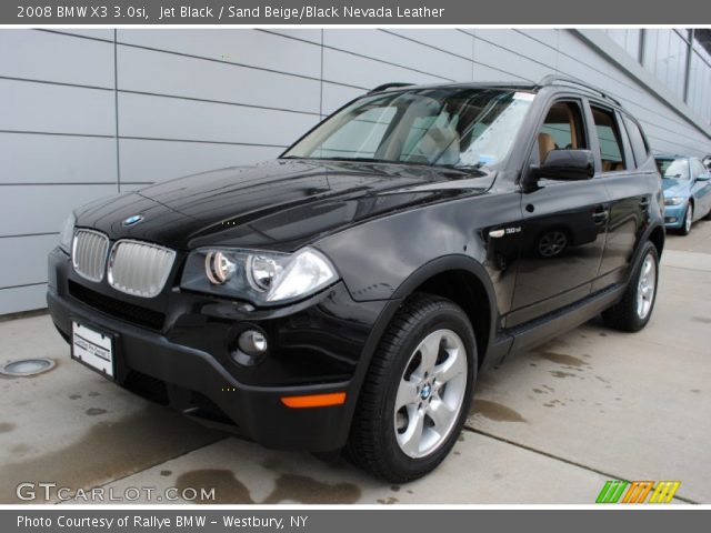2008 BMW X3 3.0si in Jet Black