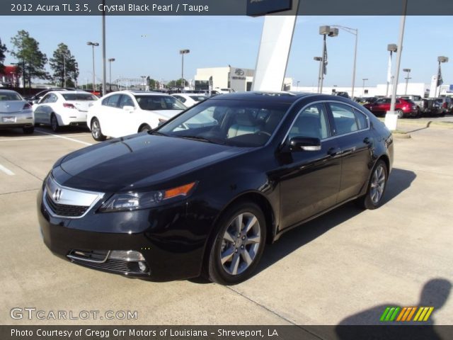 2012 Acura TL 3.5 in Crystal Black Pearl