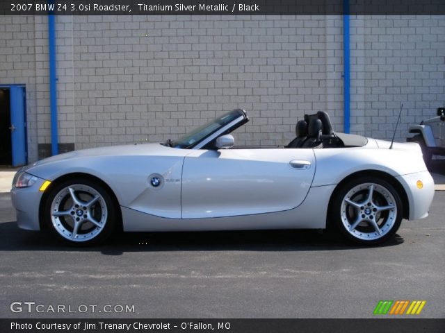 2007 BMW Z4 3.0si Roadster in Titanium Silver Metallic