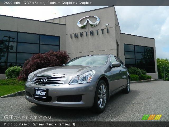 2009 Infiniti G 37 x Sedan in Platinum Graphite