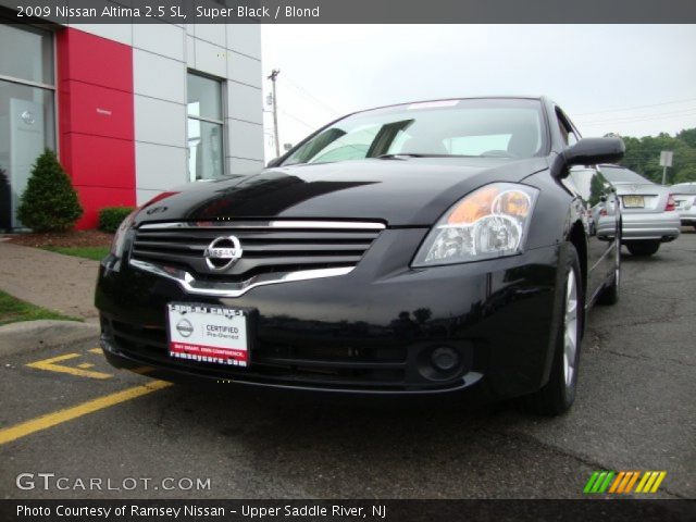 2009 Nissan Altima 2.5 SL in Super Black