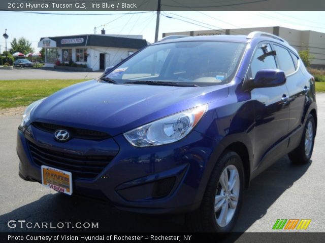 2010 Hyundai Tucson GLS in Iris Blue