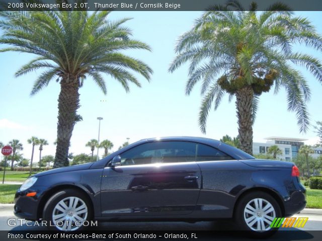 2008 Volkswagen Eos 2.0T in Thunder Blue