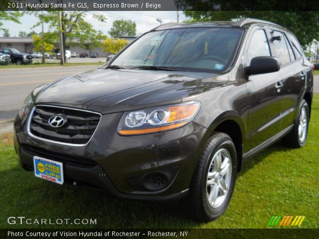 2011 Hyundai Santa Fe GLS in Espresso Brown