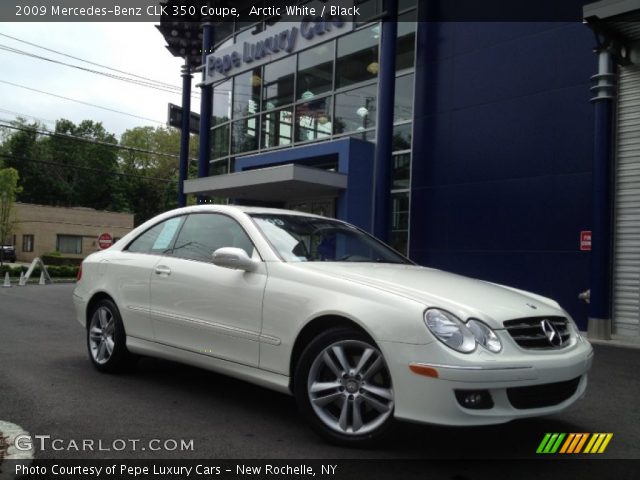 2009 Mercedes-Benz CLK 350 Coupe in Arctic White