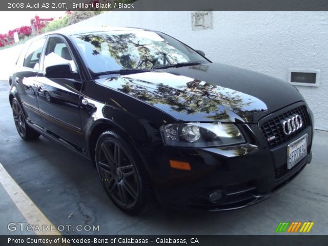 2008 Audi A3 2.0T in Brilliant Black