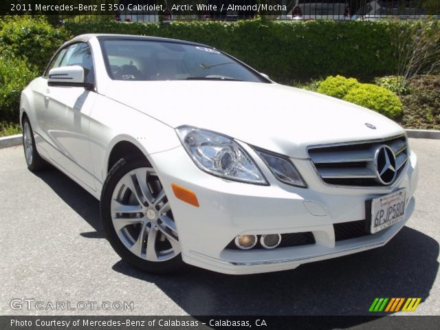 2011 Mercedes-Benz E 350 Cabriolet in Arctic White