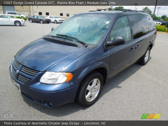 2007 Dodge Grand Caravan SXT in Marine Blue Pearl