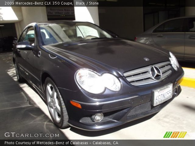 2009 Mercedes-Benz CLK 350 Coupe in Black