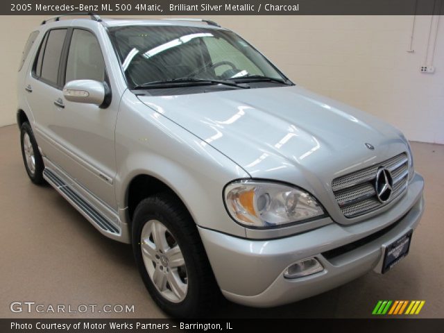 2005 Mercedes-Benz ML 500 4Matic in Brilliant Silver Metallic