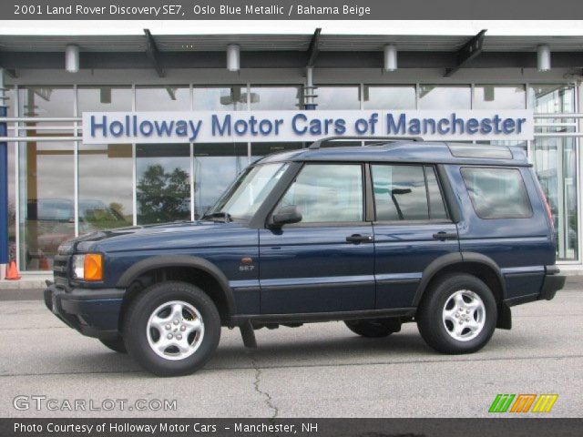 2001 Land Rover Discovery SE7 in Oslo Blue Metallic