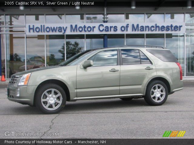 2005 Cadillac SRX V6 in Silver Green