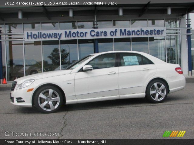 2012 Mercedes-Benz E 350 4Matic Sedan in Arctic White