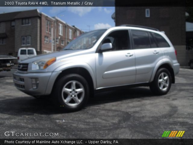 2003 Toyota RAV4 4WD in Titanium Metallic