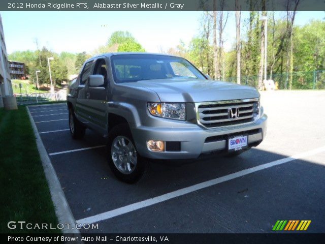 2012 Honda Ridgeline RTS in Alabaster Silver Metallic