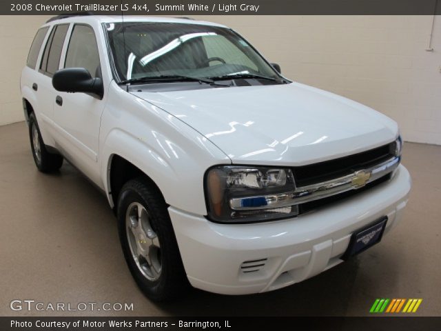 2008 Chevrolet TrailBlazer LS 4x4 in Summit White
