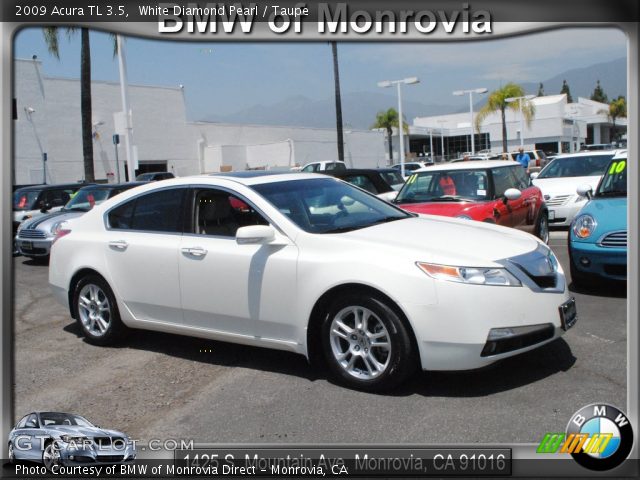 2009 Acura TL 3.5 in White Diamond Pearl