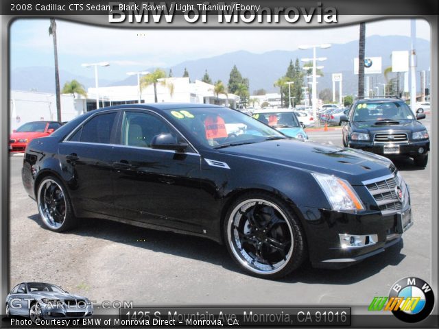 2008 Cadillac CTS Sedan in Black Raven