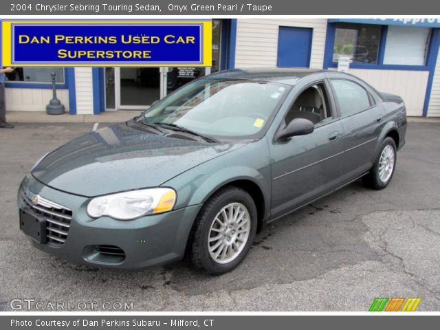2004 Chrysler Sebring Touring Sedan in Onyx Green Pearl