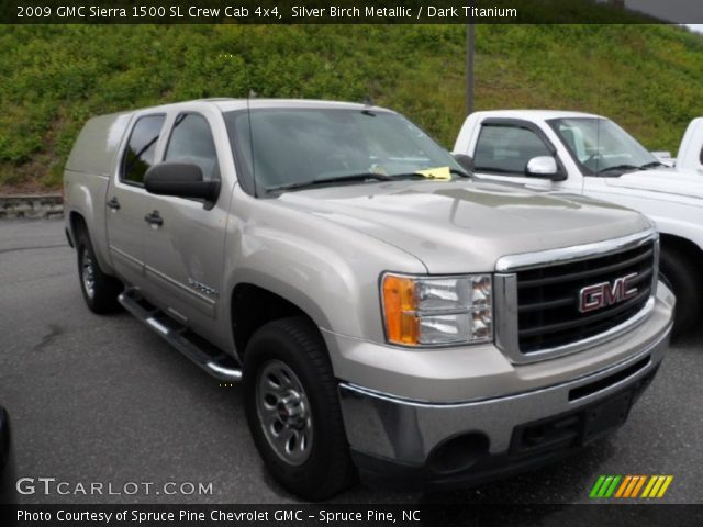 2009 GMC Sierra 1500 SL Crew Cab 4x4 in Silver Birch Metallic