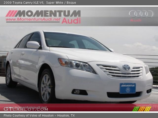 2009 Toyota Camry XLE V6 in Super White