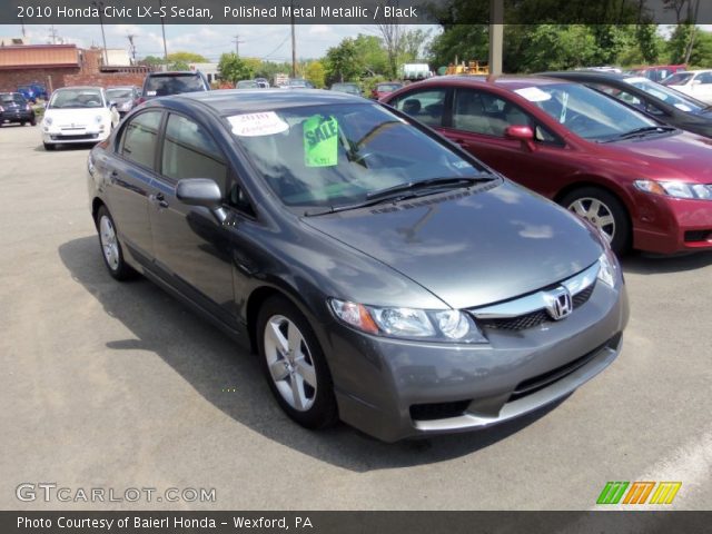 2010 Honda Civic LX-S Sedan in Polished Metal Metallic