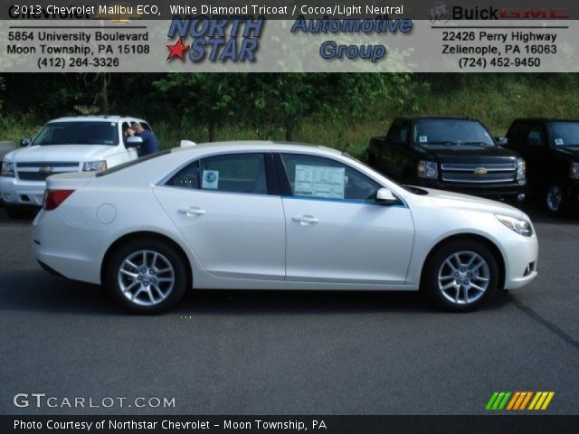2013 Chevrolet Malibu ECO in White Diamond Tricoat