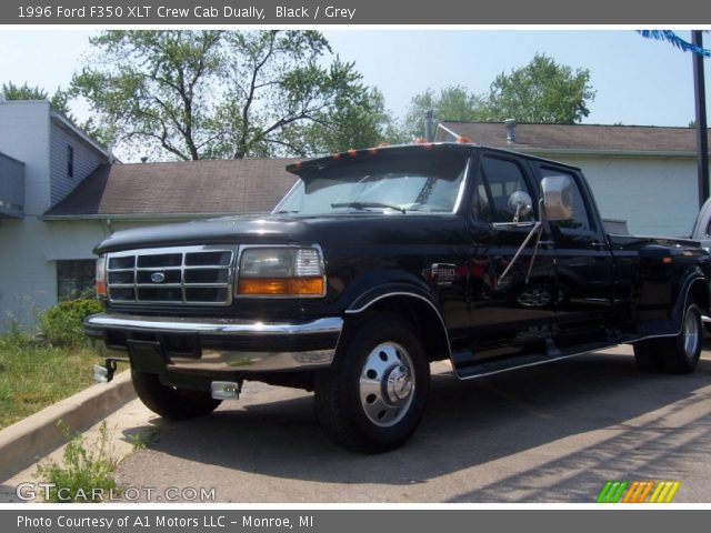 1996 Ford F350 XLT Crew Cab Dually in Black