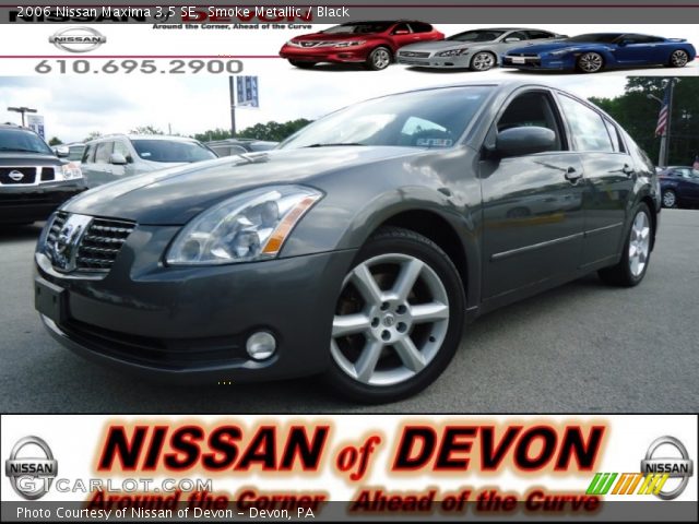 2006 Nissan Maxima 3.5 SE in Smoke Metallic