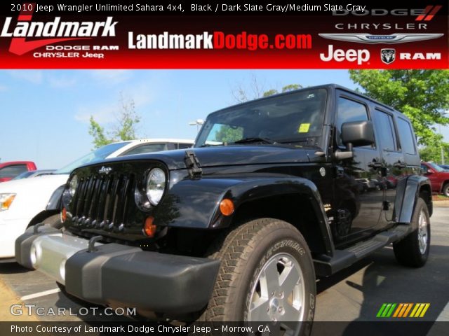 2010 Jeep Wrangler Unlimited Sahara 4x4 in Black