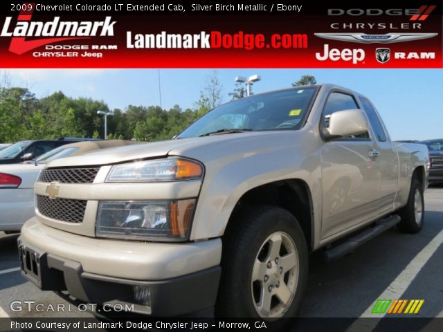 2009 Chevrolet Colorado LT Extended Cab in Silver Birch Metallic