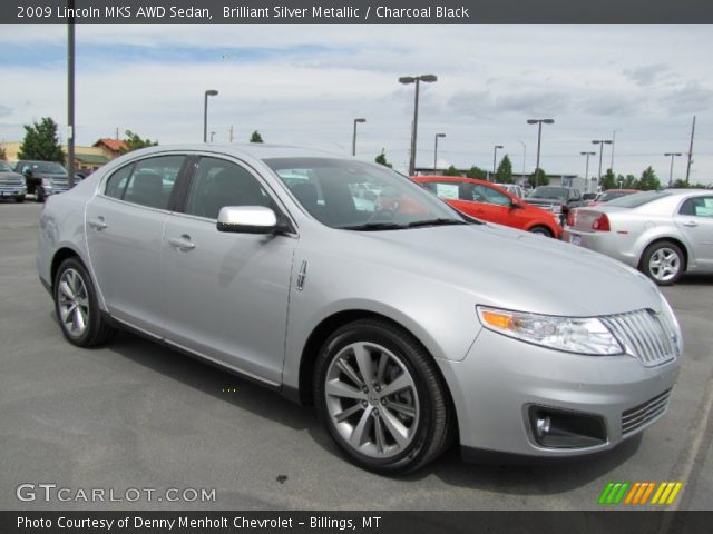 2009 Lincoln MKS AWD Sedan in Brilliant Silver Metallic