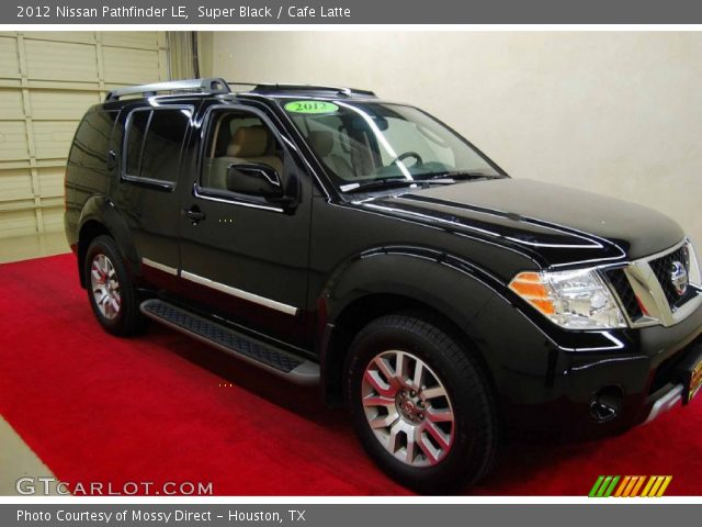 2012 Nissan Pathfinder LE in Super Black