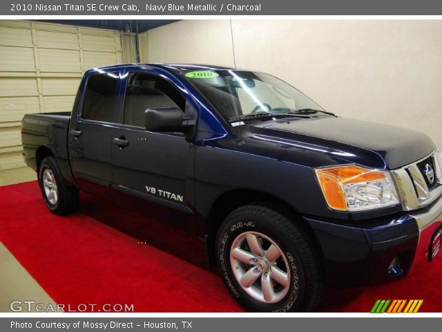 2010 Nissan Titan SE Crew Cab in Navy Blue Metallic