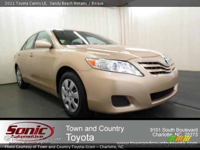 2011 Toyota Camry LE in Sandy Beach Metallic