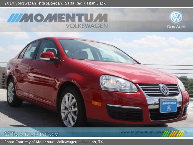 2010 Volkswagen Jetta SE Sedan in Salsa Red