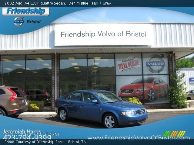 2002 Audi A4 1.8T quattro Sedan in Denim Blue Pearl