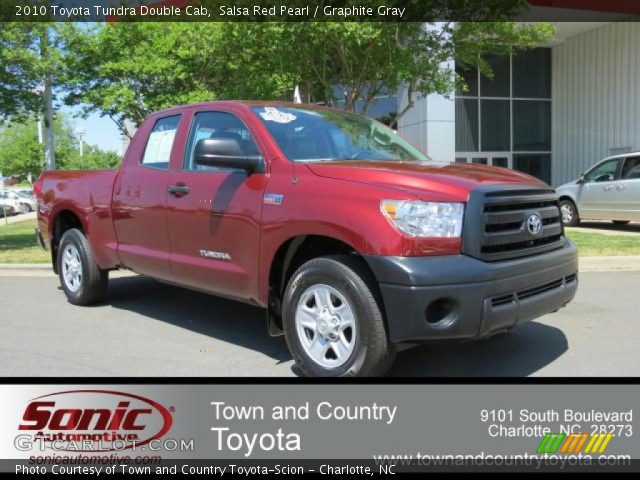 2010 Toyota Tundra Double Cab in Salsa Red Pearl