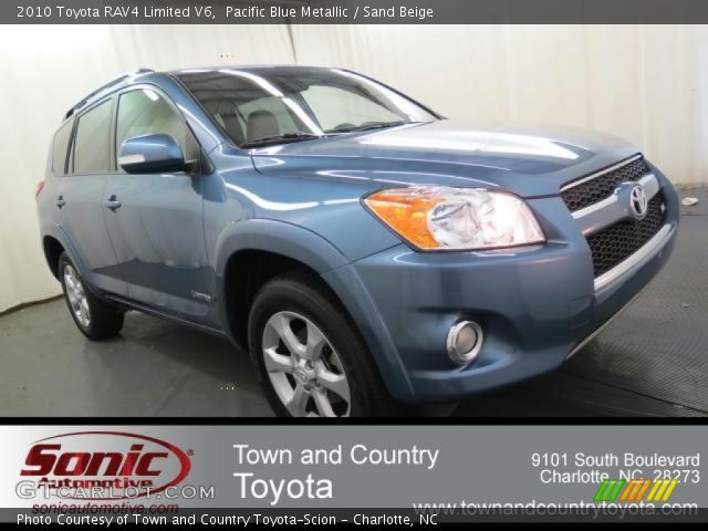 2010 Toyota RAV4 Limited V6 in Pacific Blue Metallic