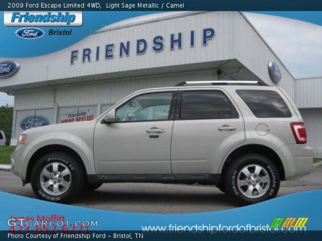 2009 Ford Escape Limited 4WD in Light Sage Metallic