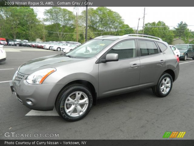 2009 Nissan Rogue SL AWD in Gotham Gray