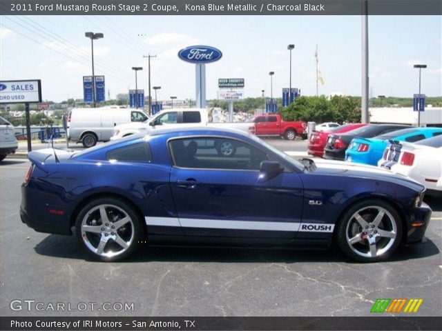 2011 Ford Mustang Roush Stage 2 Coupe in Kona Blue Metallic