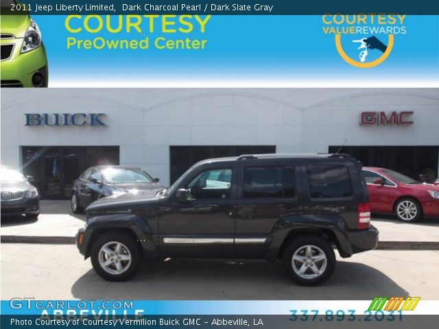 2011 Jeep Liberty Limited in Dark Charcoal Pearl