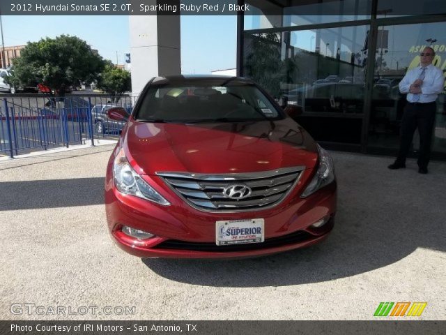 2012 Hyundai Sonata SE 2.0T in Sparkling Ruby Red