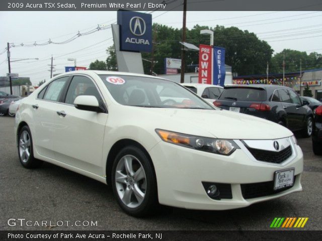 2009 Acura TSX Sedan in Premium White Pearl