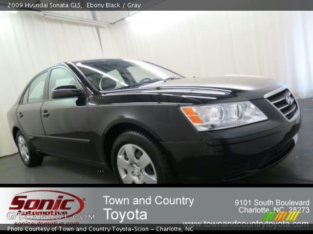 2009 Hyundai Sonata GLS in Ebony Black